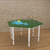 Игровой стол для развития мелкой моторики Маленькие горки - fgospostavki.ru - Асбест