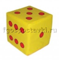 Кубик "Бросайка" с точками - fgospostavki.ru - Асбест