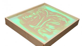 Планшет для рисования песком Радуга. Подсветка RGB. - fgospostavki.ru - Асбест