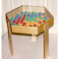 Стол с бусинами "Мозайка" - fgospostavki.ru - Асбест