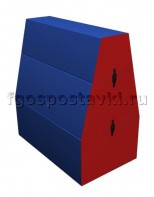 Сборный барьер-1 (3 элемента) - fgospostavki.ru - Асбест