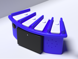 Игровой коммуникатор 4-х кнопочный на пояс - fgospostavki.ru - Асбест