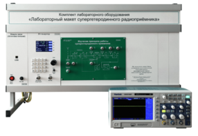 Комплект лабораторного оборудования «Лабораторный макет супергетеродинного радиоприёмника»  - fgospostavki.ru - Асбест