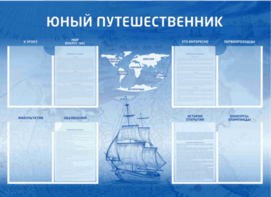 Стенд-уголок "Юный путешественник" - fgospostavki.ru - Асбест