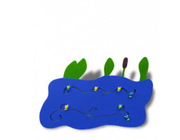 Тактильно-развивающая панель «Пруд» - fgospostavki.ru - Асбест