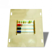 Тактильно-развивающая панель «Цветные счеты» - fgospostavki.ru - Асбест