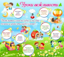 Стенд "Уроки вежливости" - fgospostavki.ru - Асбест