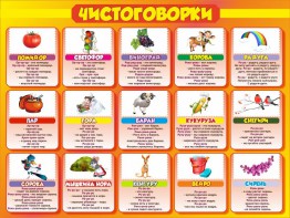 Стенд "Чистоговорки", часть 2 - fgospostavki.ru - Асбест