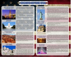 Стенд "Достопримечательности США" Вариант 2 - fgospostavki.ru - Асбест