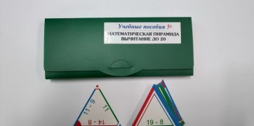Математическая пирамида «Вычитание до 20» - fgospostavki.ru - Асбест
