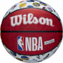 Мяч баскетбольный Wilson NBA All Team (размер 7, резина, тренировочный) - fgospostavki.ru - Асбест